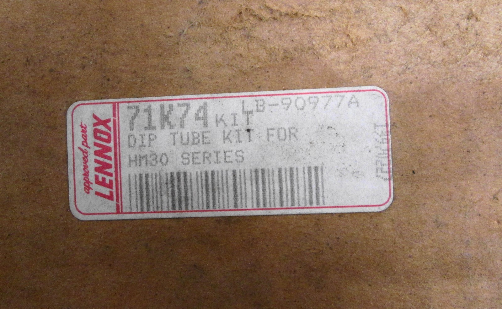 Lennox 71K74 Drip Tube Kit for HM30 Series