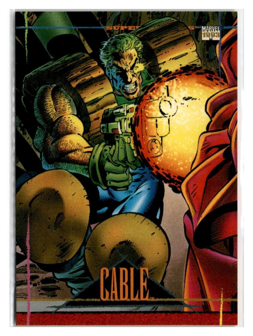 1993 Skybox Marvel Universe Cable #35
