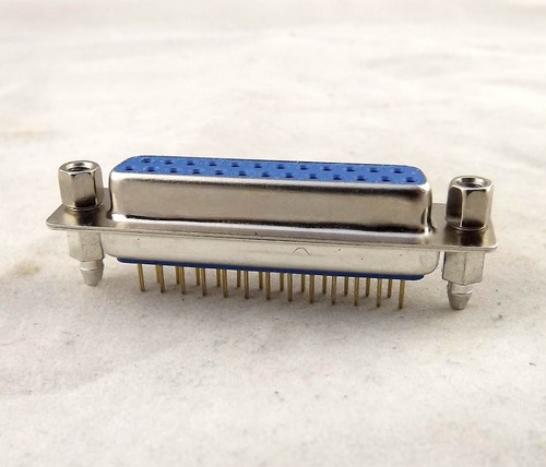 D-SUB DB25 25 Pin Female DIP PCB Solder Connector Adapter DP25 2 Rows Lock Screw - Picture 6 of 11
