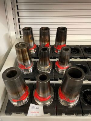 Lot (9x) Haimer HSK-A63 Tool Holder Shrink Chuck