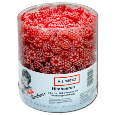 (7,84 /1kg) Küfa Himbeeren 2 kg, Bonbons