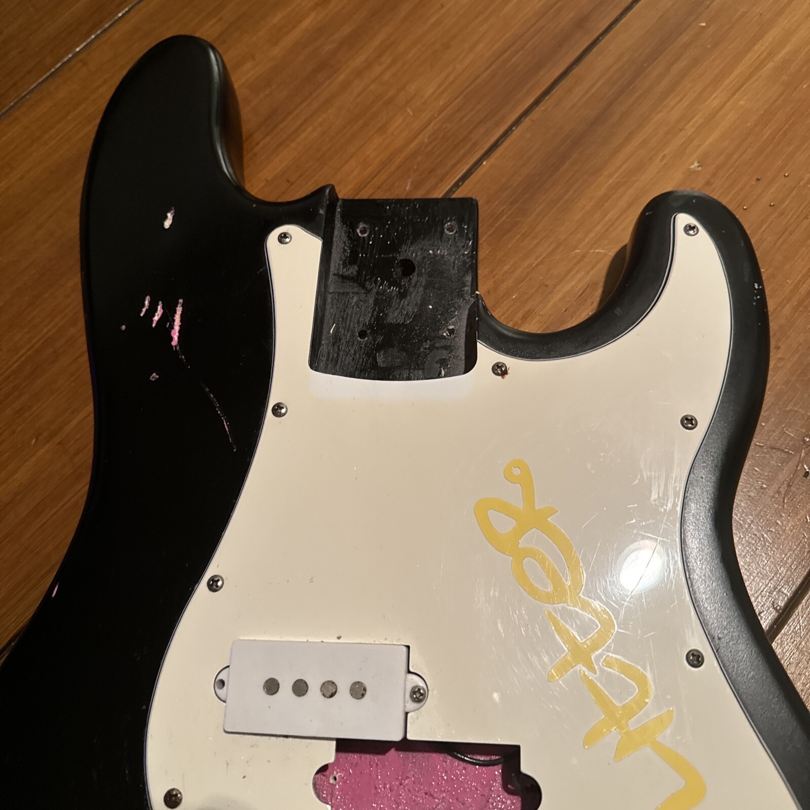 Bass Style Guitar Body Only Spares/Parts/Refurb eBay