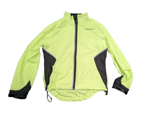 HILLY WOMENS High visibility REFLECTIVE CYCLING RUN ACTIVE JACKET Size Small - Picture 1 of 4