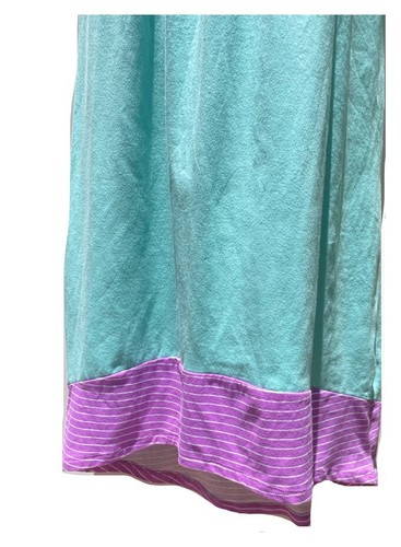 SO Girls Blue Strappy Cami Midi Maxi Long Sun Dress for Beach Pool Size XL (16) - Picture 4 of 4