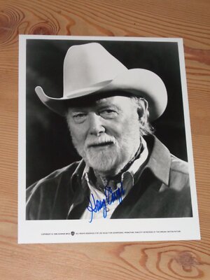 HARRY CAREY JR. Originalautogramm GROSSFOTO! Pressefoto WESTERN Warner Bros.
