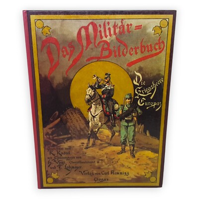 Das Militärbilderbuch Die Armeen Europas Hermann Vogt 1979 Faksimile Fraktur