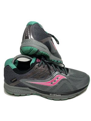 Women's Saucony Guide 10 Everun Running Shoes Size Black