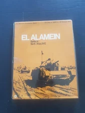 SPI EL ALAMEIN FLATPACK COMPLETE PUNCHED VINTAGE OOP FREE US SHIPPING