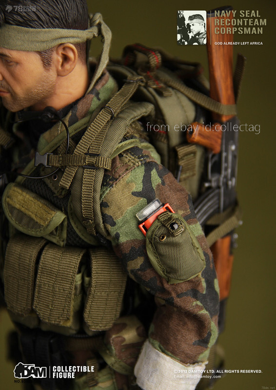 ミリタリー NAVY SEAL RECONTEAM CORPSMAN NAVY SEAL RECONTEAM CORPSMAN Dam Toys - Machinegun