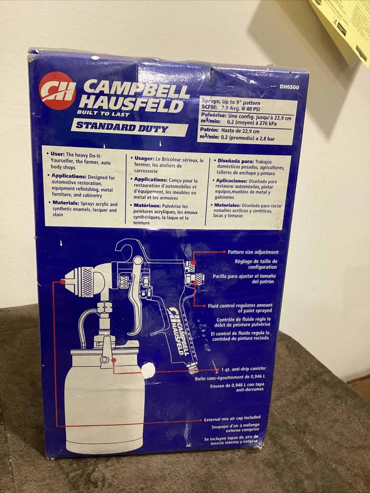 Campbell Hausfeld Automotive Spray Gun eBay
