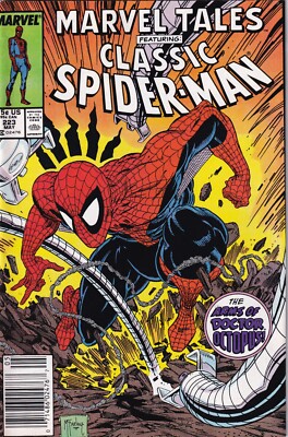 US-MARVEL TALES 223 - Todd McFarlane Cover! REPRINT AMAZING SPIDER-MAN 88 - 1989