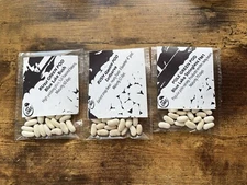 NON GMO BEAN SEED.3 TYPES (Earliserve,Lake Bush,Stringless Fm1) 20 Seeds Per Bag