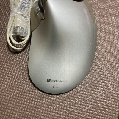 Microsoft Trackball Explorer Mouse Operation Confirmed Silver | eBay