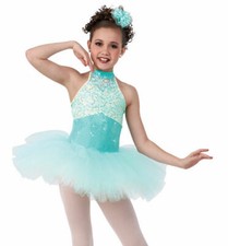 Child XL Ballet Tutu Dance Dress Costume Mint Precious Moments