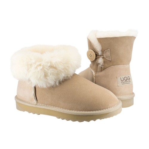 CLEARANCE | UGG Boots Mini Button | Australian Made A-Grade Sheepskin Men Women - Picture 11 of 19