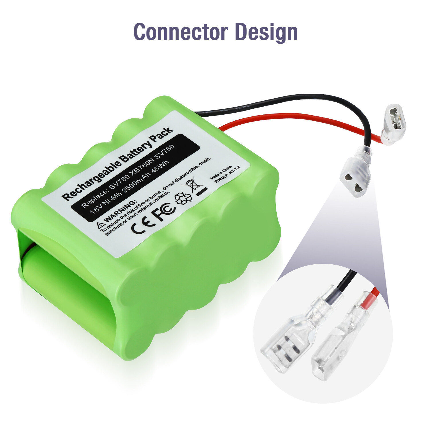 18V NiMH Battery For Shark SV780N XB780N SV760 Cordless Vacuum Cleaners 2.5Ah eBay