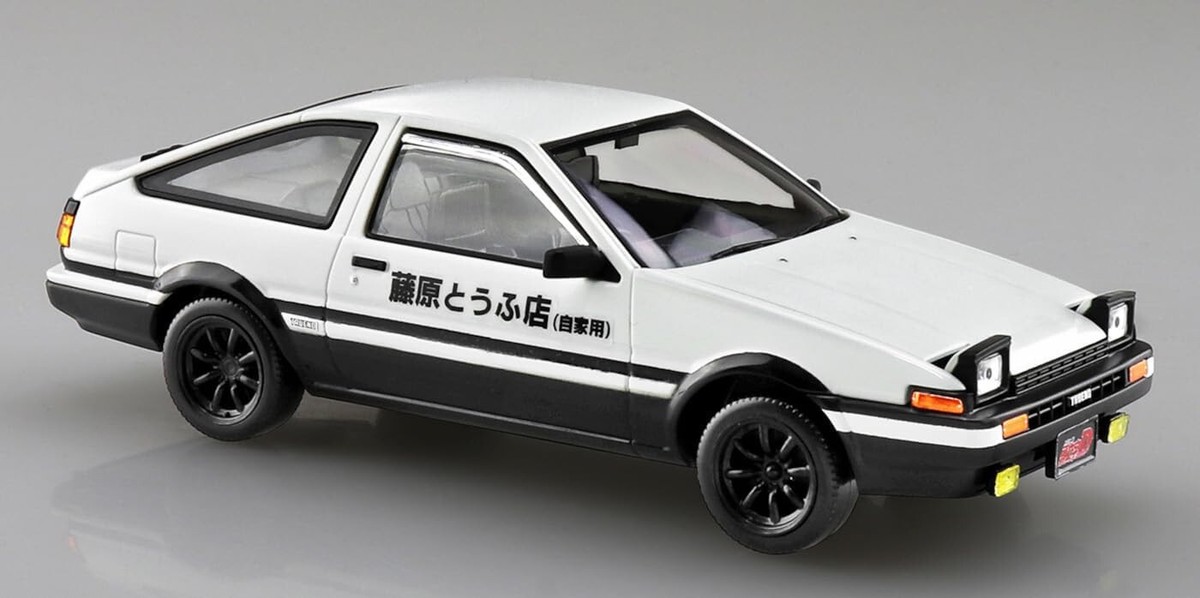 416D ニックネーム Aoshima 1/32 THE SNAP KIT SERIES No.CM1 Initial D Takumi's