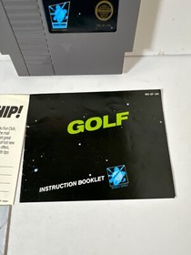 Golf (Nintendo NES, 1985) Caja Negra - Completo En Caja - Aut&eacute;ntico