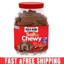 Milk-Bone Soft  Chewy Dog Treats, Beef  Filet Mignon 37 oz. FRESH