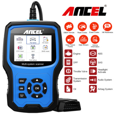 ANCEL BM700 KFZ OBD2 Diagnosegerät für BMW Group Fahrzeug Diagnose Öl EPB DPF