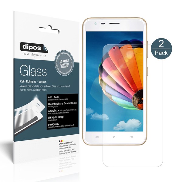 2X Schutzfolie FüR Hafury Mix Matt - Anti-Shock 9H Folie Glass Displayfolie-image