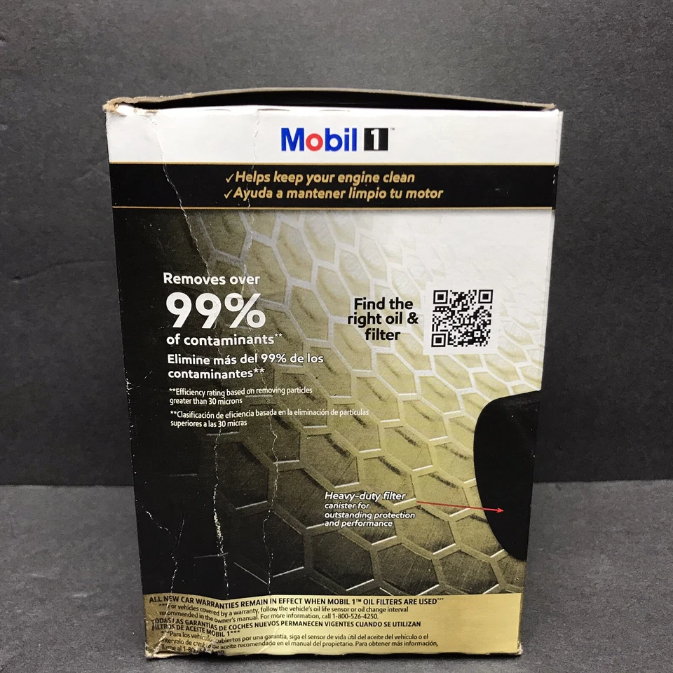 Filtro de aceite Mobil 1 M1-301A rendimiento extendido genuino nuevo Foto 2 de 4