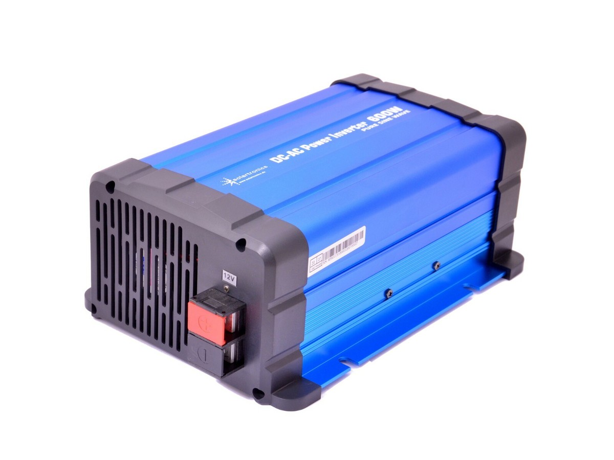 Convertisseur 12v 220v Pur Sinus Convertisseur De Tension Sinusoidal FS600D - Solartronics - 12 V 600 W - Bleu - Auto Convertisseur 220v 12v