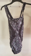 NWT Lands' End Women's Scoop Neck Soft Cup X Back One Piece Swim Size 2 3e180