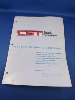 CST CONTROL SYSTEMS TECHNOLOGIES ELECTRONIC ENGINE CONTROLS INFORMATION BOOK