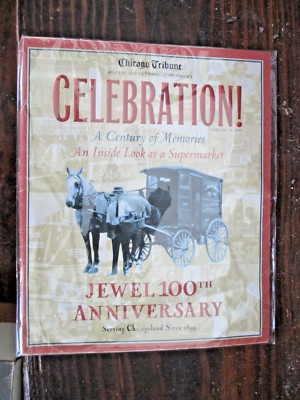 1999 Jewel 100th Anniversary Special Section History Chicago Tribune Magazine