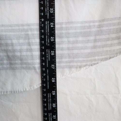 Structure Shirt Mens 2XL XXL Modern Fit Pocket Button Up Striped Short Sleeve - Picture 4 of 6