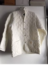 BMS Milano Therm Herren Stepp Jacke Neu Gr M AzA 62 Logo Weiß Leicht 