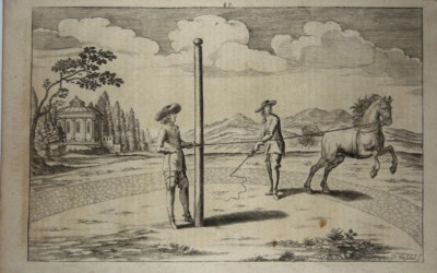 Winter von Adlersflügel, Tafel 87 aus Bellerophon, sive Eques peritus. Um 1678
