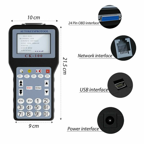 CK100+ V99.99 Car Auto OBD2 OBDII IMMO Key Matching Machine Tool No-Token - Afbeelding 1 van 15