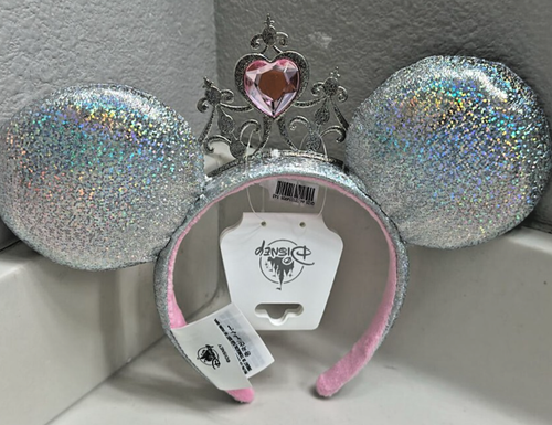 !Brand New Disney Parks Dream Big Princess Pink Mouse Ears Headband - Picture 3 of 3
