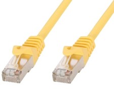 Techly Professional Cavo di rete Patch in rame Cat.6 Giallo SFTP LSZH 1m