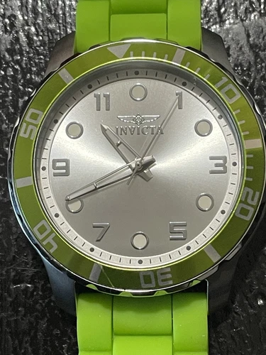 Invicta unisex adults Watch Angel 19562 Green Band Angel Quartz Polyurethane