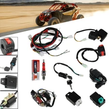 50cc-125cc CDI Wire Harness Stator Assembly Wiring Kit for ATV Electric Quad Set