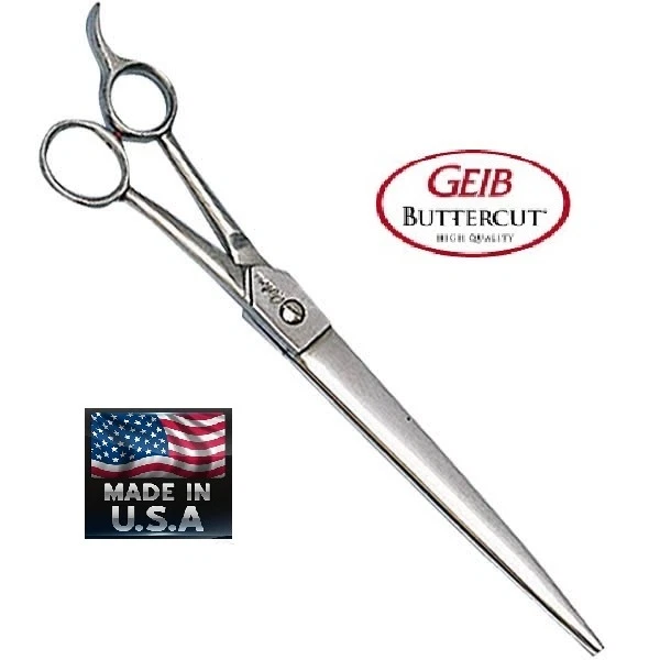 GEIB BUTTERCUT Straight 10"PRO Quality Pet Dog Grooming Shears Scissors*USA Made
