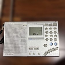 SONY ICF-SW7600GR AM/FM Shortwave Radio Dual Conversion Receiver Portable