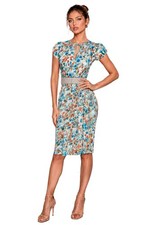 SALE! $4,950 DOLCE & GABBANA Silk FLORAL Dress size 44-46