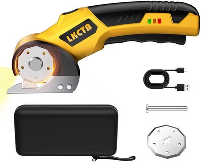 #ad LKCTB Electric Scissors Cardboard Cutter w LED Brushless Motor 3500mAh $23.39