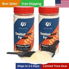 Shuffleboard Sand Wax High/Medium Speed Powder Set with Mini Brush