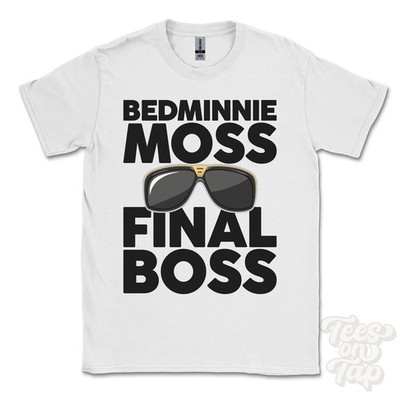 BEDMINNIE MOSS FINAL BOSS T-SHIRT lustig Weihnachtsgeschenk Cumnock East Ayrshire