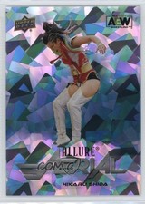 2024 Upper Deck Allure AEW Aerial Green Quartz 48/99 Hikaru Shida #AR-18 1f60