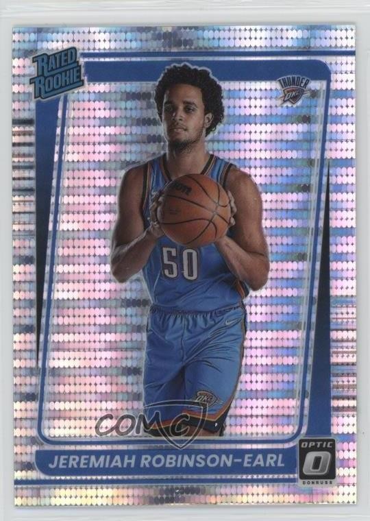 2021 Donruss Optic Target Box Set Pulsar Prizm Jeremiah Robinson-Earl #170 0w8f