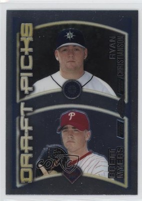 2000 Topps Chrome Draft Picks Ryan Christenson Brett Myers #213 Rookie RC 05v0