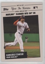 2017 Topps Throwback Thursday #TBT Online Exclusive /453 Giancarlo Stanton o2h