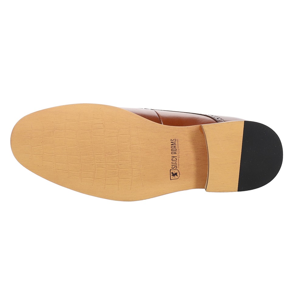 Stacy Adams Shoes Dickinson Cap Toe Oxford Cognac Size 12 — photo 2