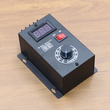 DC 6V - 90V PWM Motor Speed Controller Digital Voltage Regulator Switch 15A Fuse